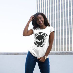 SUPPORT SMALL BUSINESS UNISEX TSHIRT
